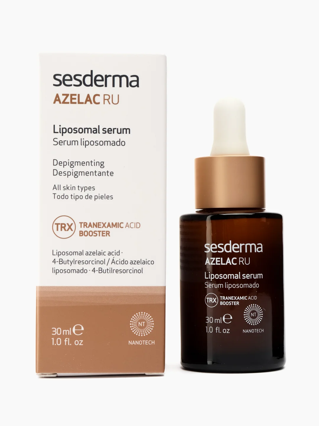 Sesderma AZELAC RU Cыворотка депигментирующая на основе липосомированных компонентов,30 мл