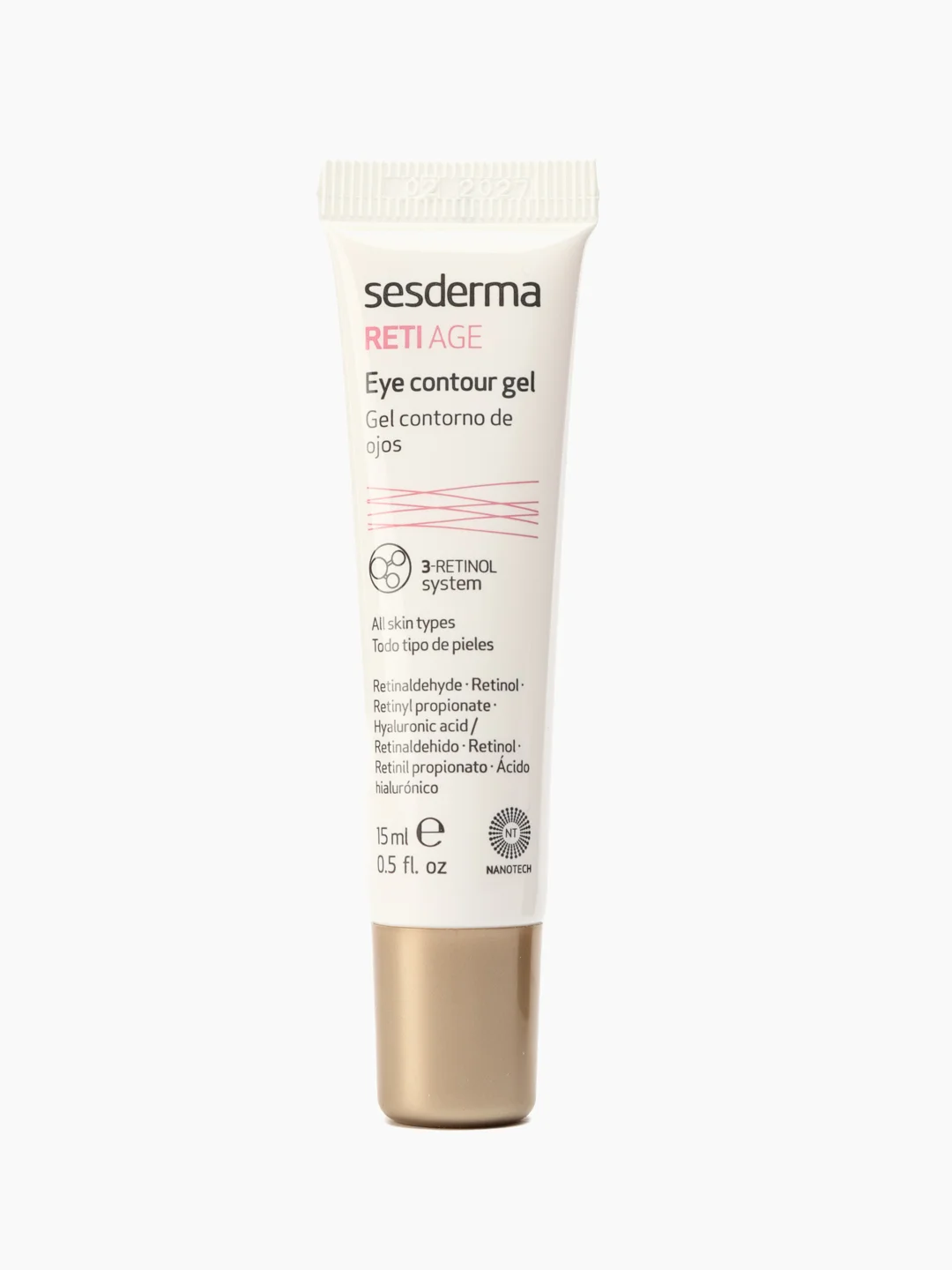 Sesderma RETI AGE Контур-гель увлажняющий для кожи вокруг глаз, против морщин, 15 мл