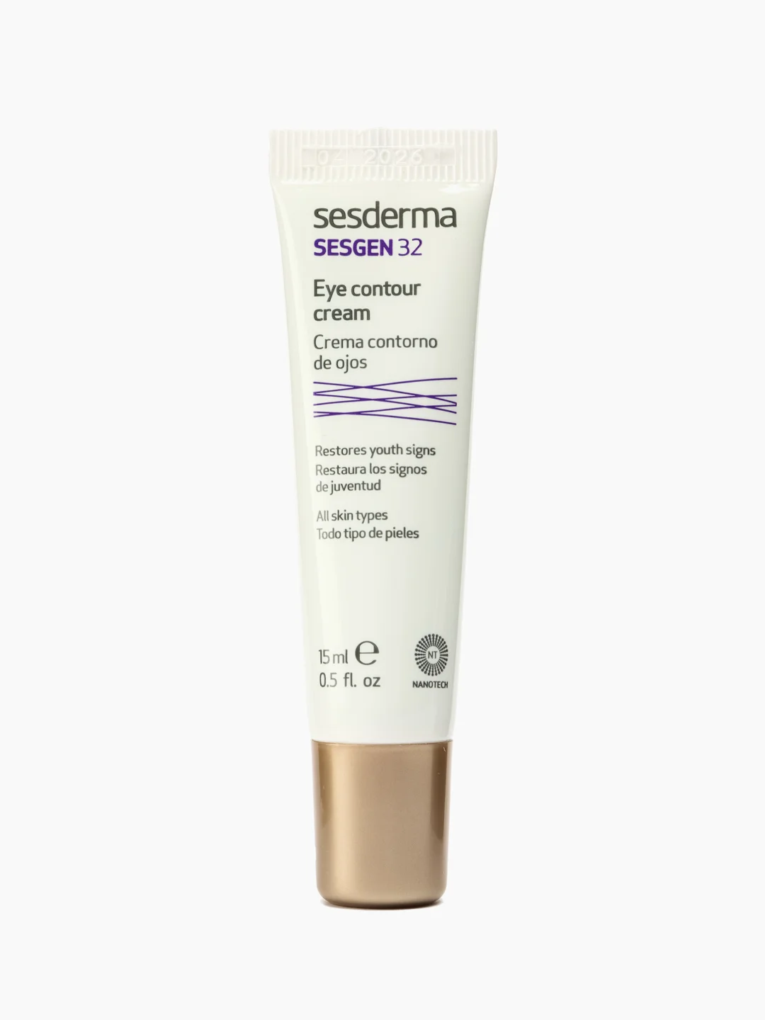 Sesderma SESGEN 32 Крем-контур лифтинг для глаз, омолаживающий для всех типов кожи, 15 мл