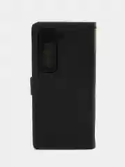 Черный чехол-книжка Infinix Hot 50 4G (Инфиникс Хот 50) с магнитной застежкой противоударный