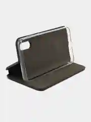 Темно-синий чехол книжка Samsung Galaxy A02, Самсунг Галакси А02
