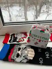 Носки новогодние в подарочном мешочке, 2 пары