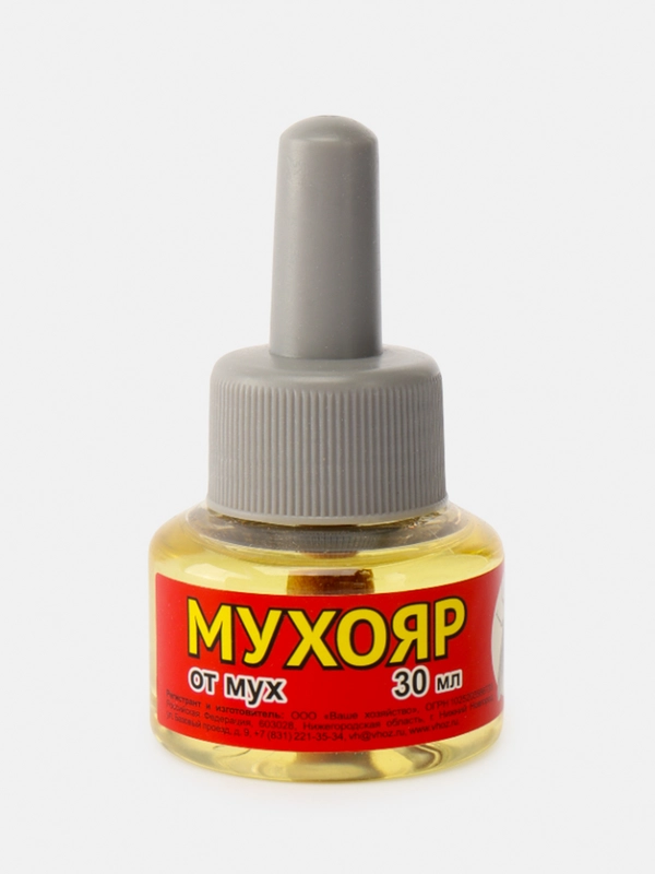 А/муха жидкость от мух для фумигатора 30мл Мухояр