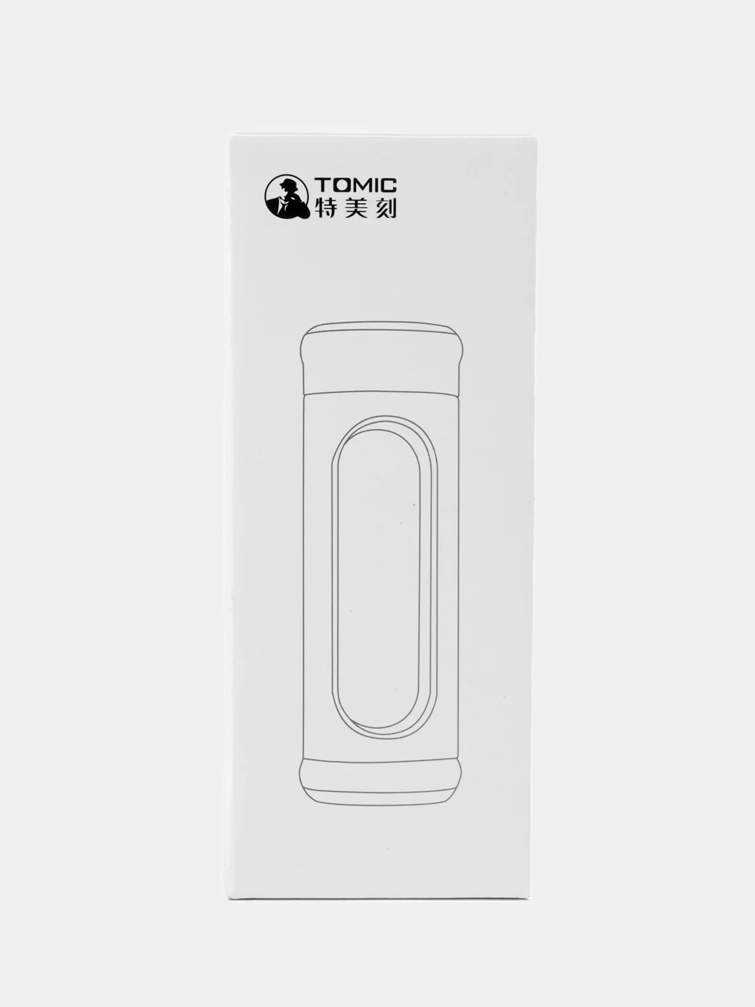 Черный термос с ситечком Xiaomi TOMIC 350 мл