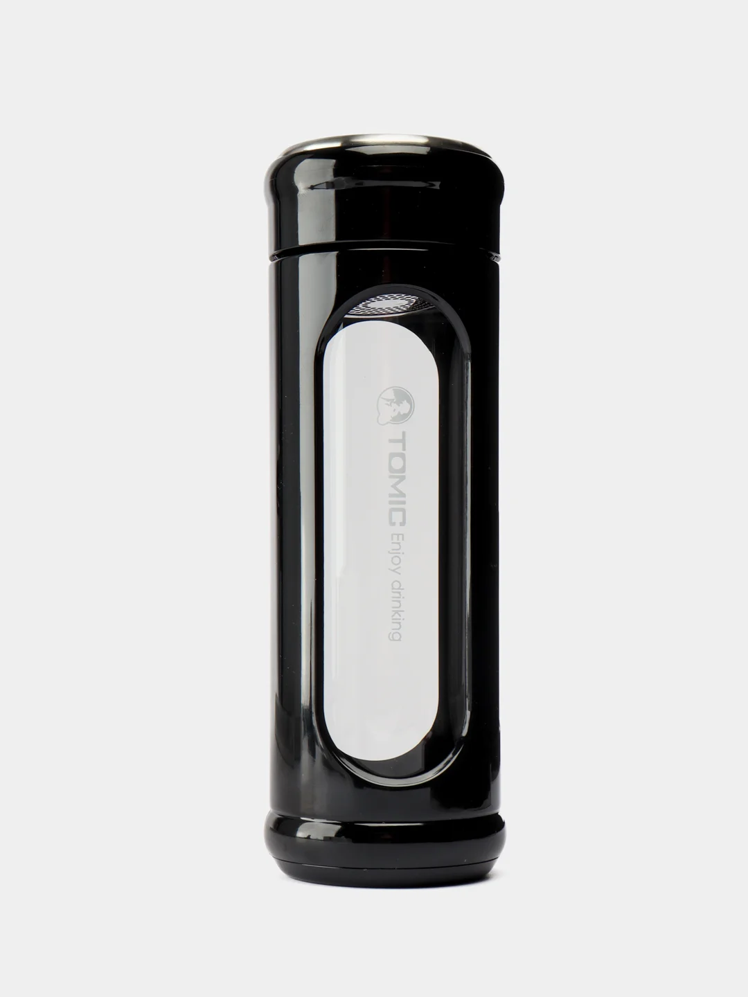 Черный термос с ситечком Xiaomi TOMIC 350 мл
