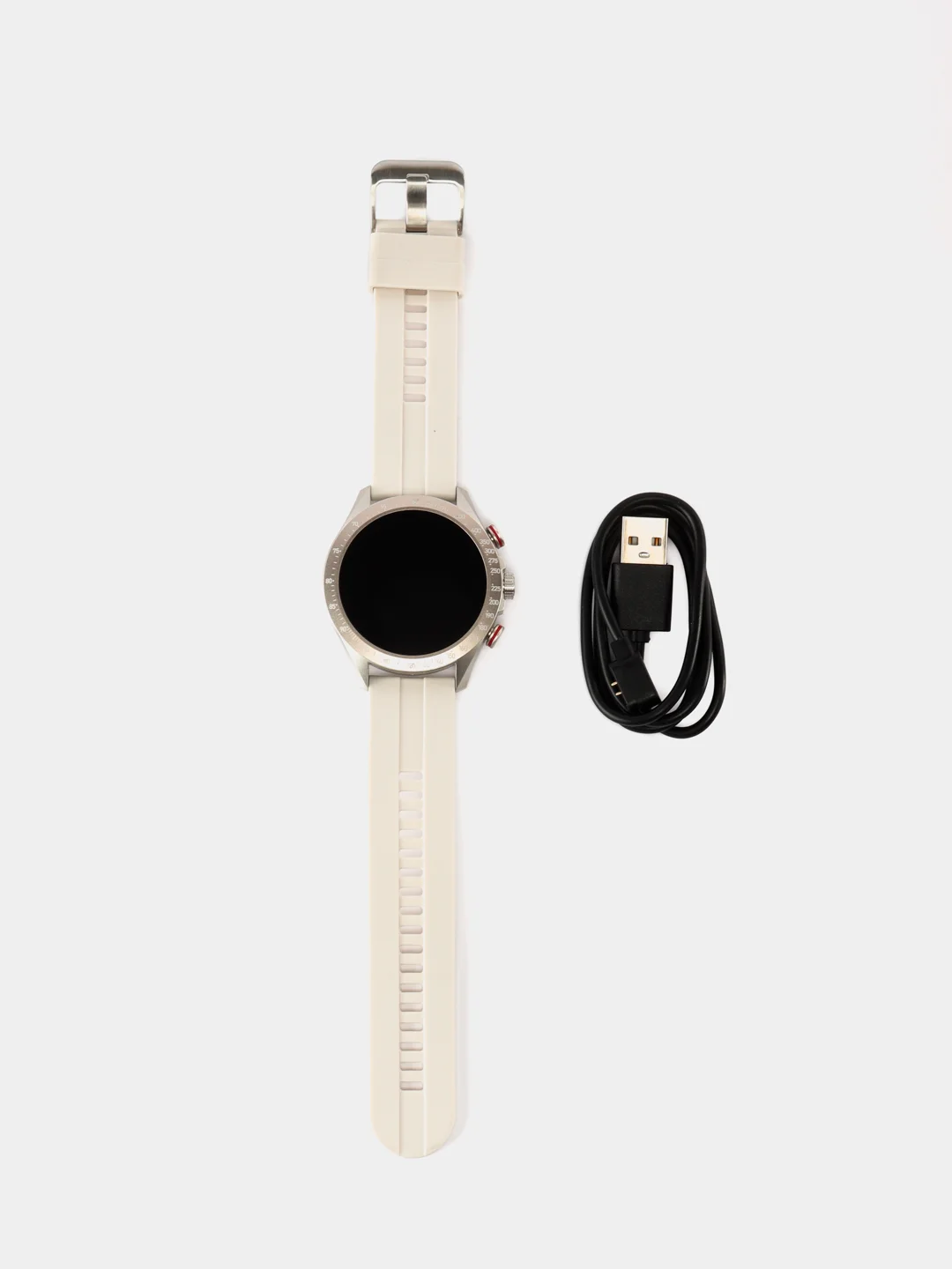 Серебряный умные часы Xiaomi Haylou Smart Watch Solar Pro LS18