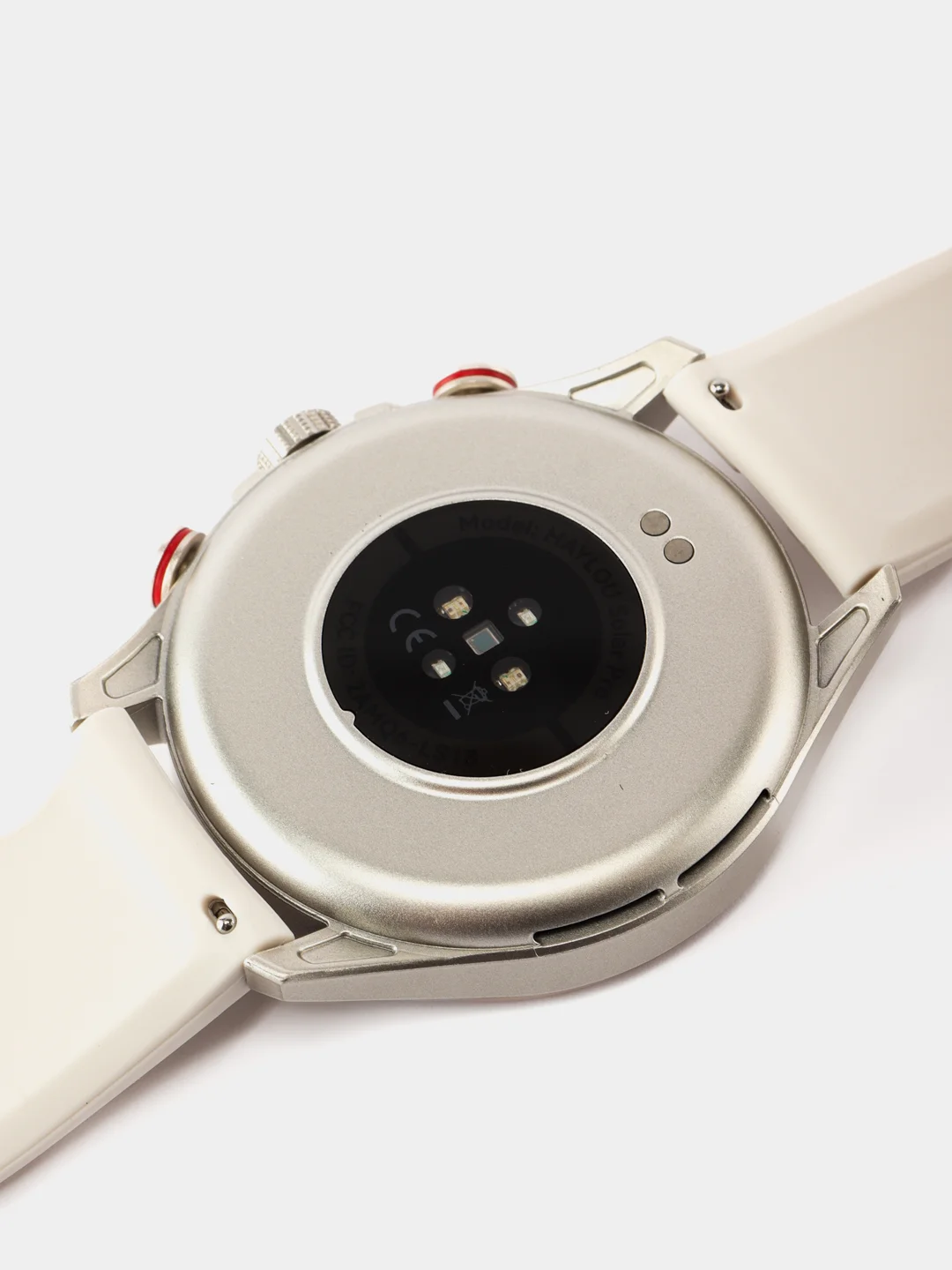 Серебряный умные часы Xiaomi Haylou Smart Watch Solar Pro LS18