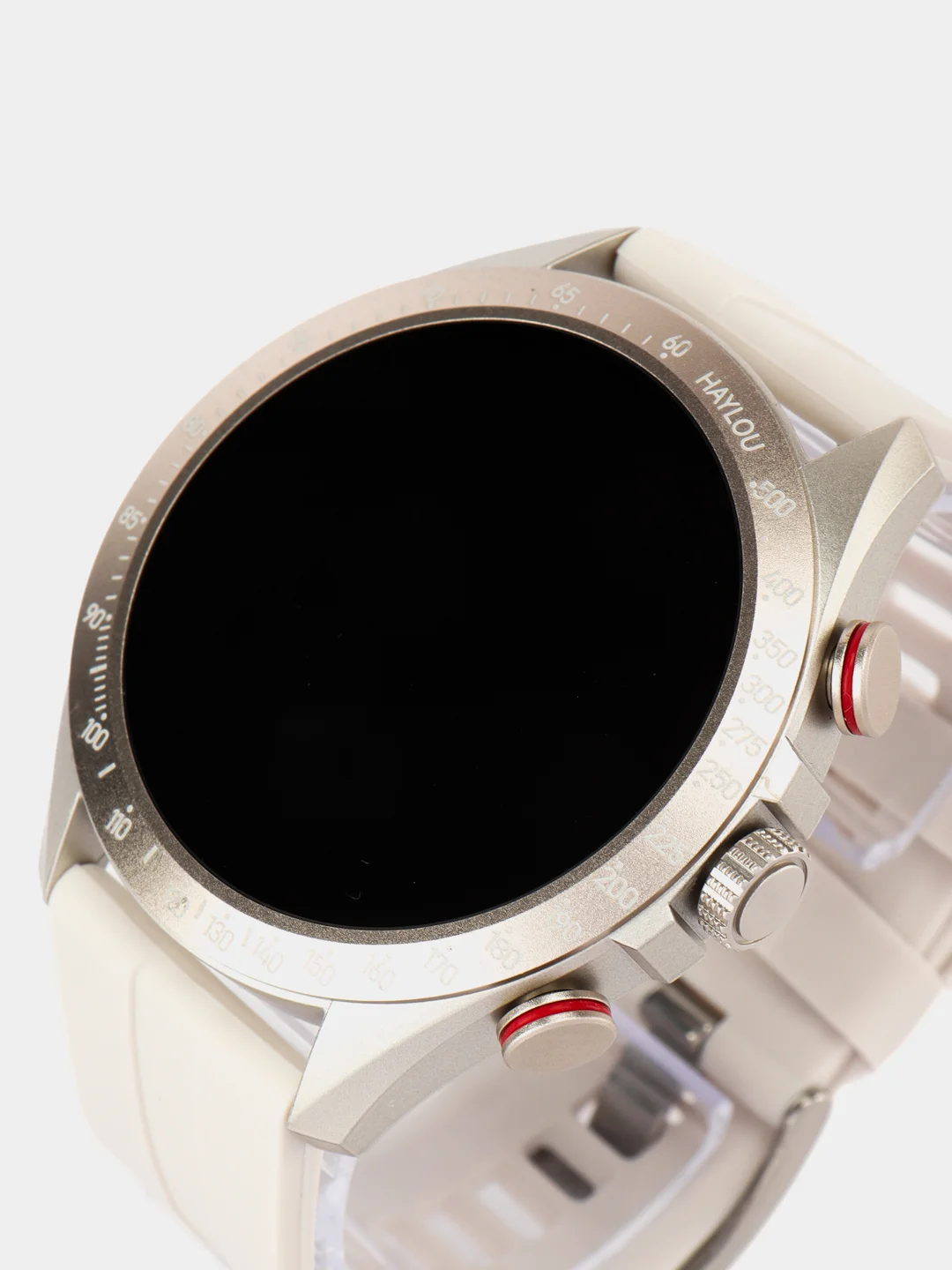 Серебряный умные часы Xiaomi Haylou Smart Watch Solar Pro LS18