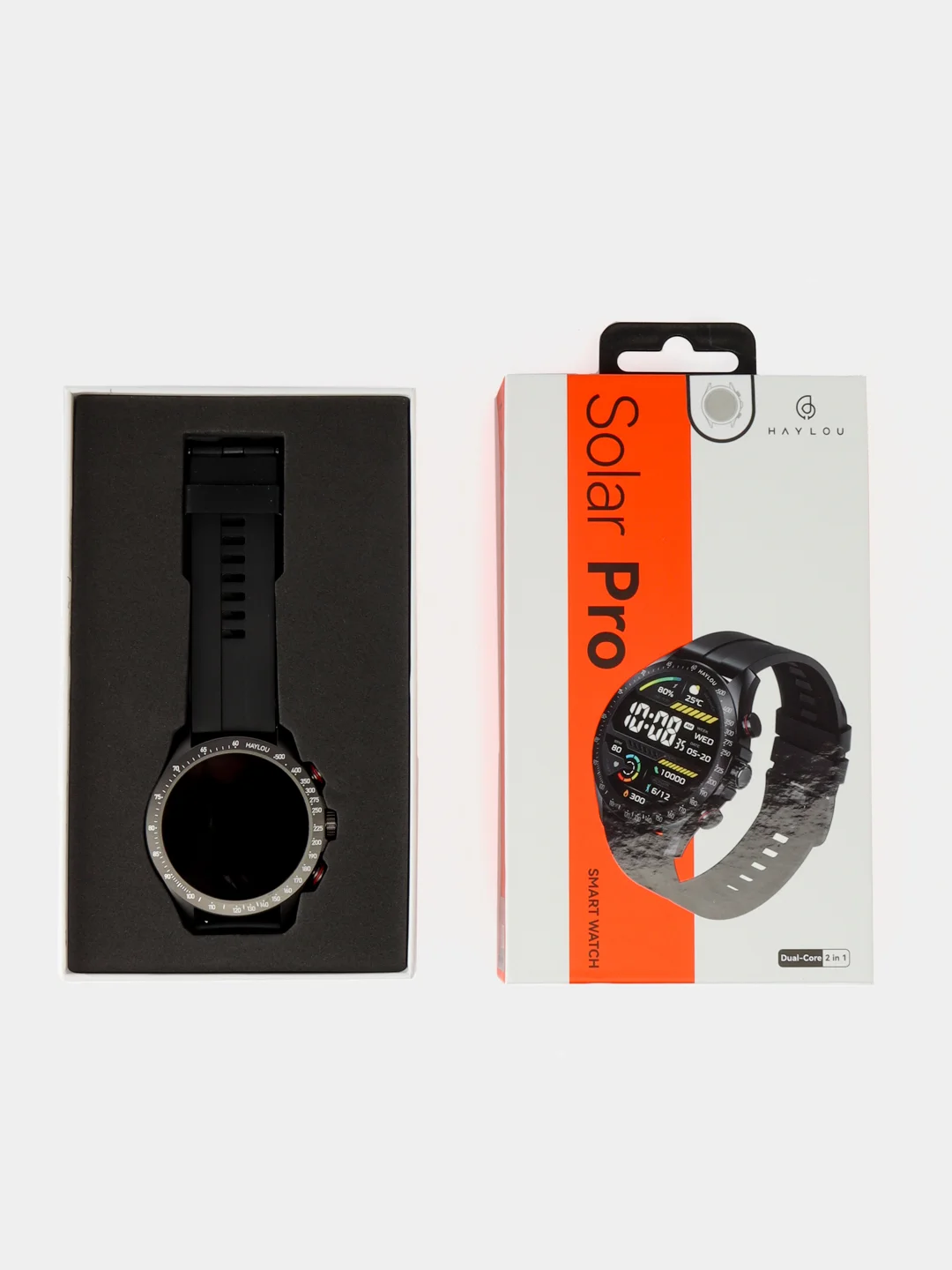 Синий умные часы Xiaomi Haylou Smart Watch Solar Pro LS18
