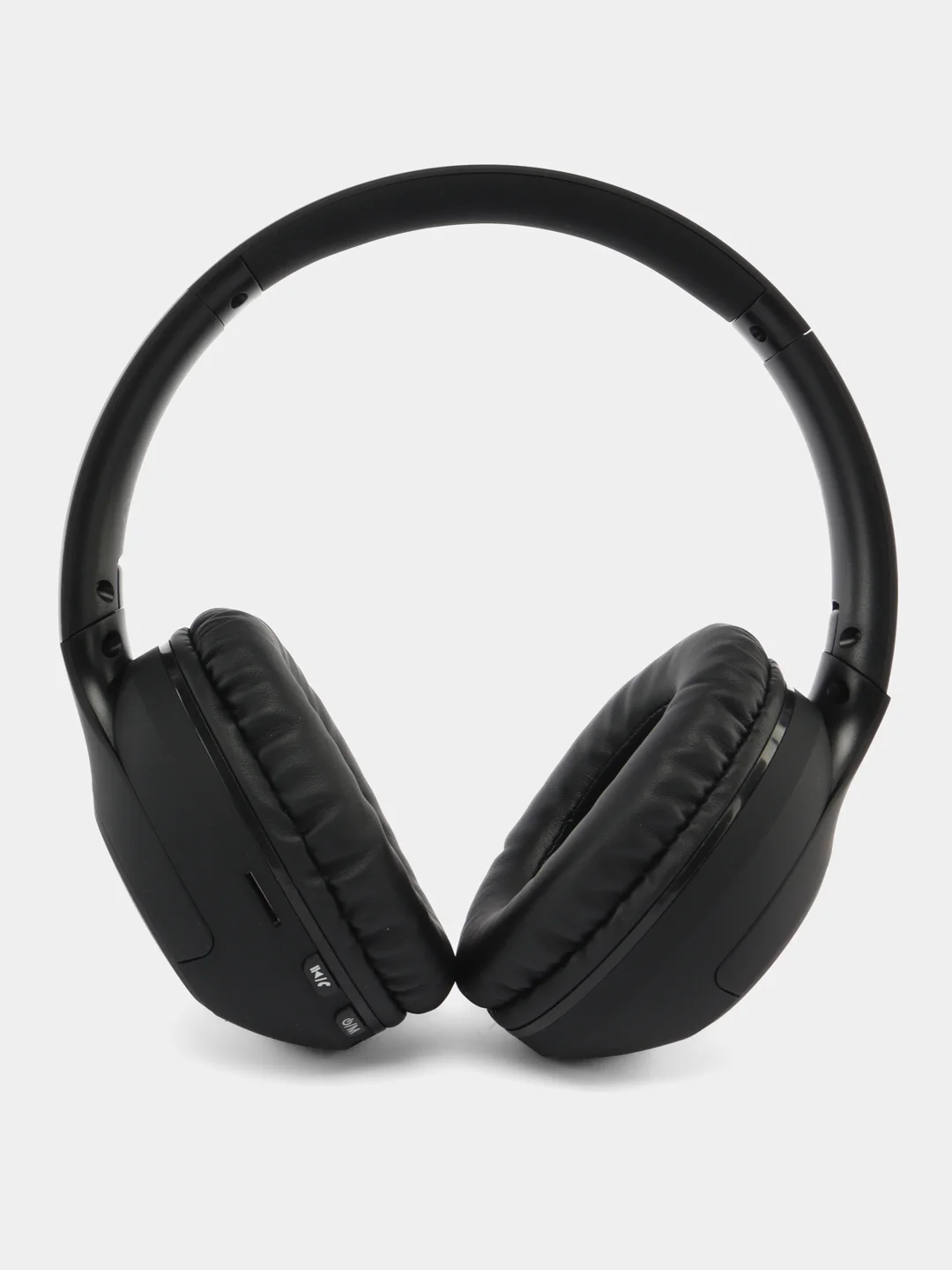 Черный беспроводные полноразмерные наушники Borofone BO23 Strong Bass с микрофоном, поддержка AUX