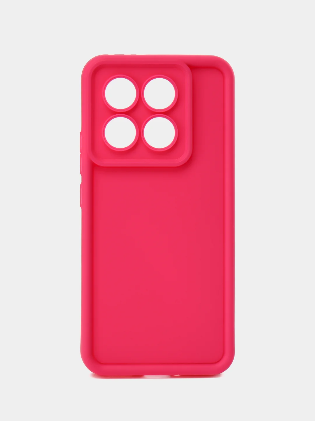 Фуксия чехол для Xiaomi 14T (Сяоми 14Т), противоударный, с бортиками