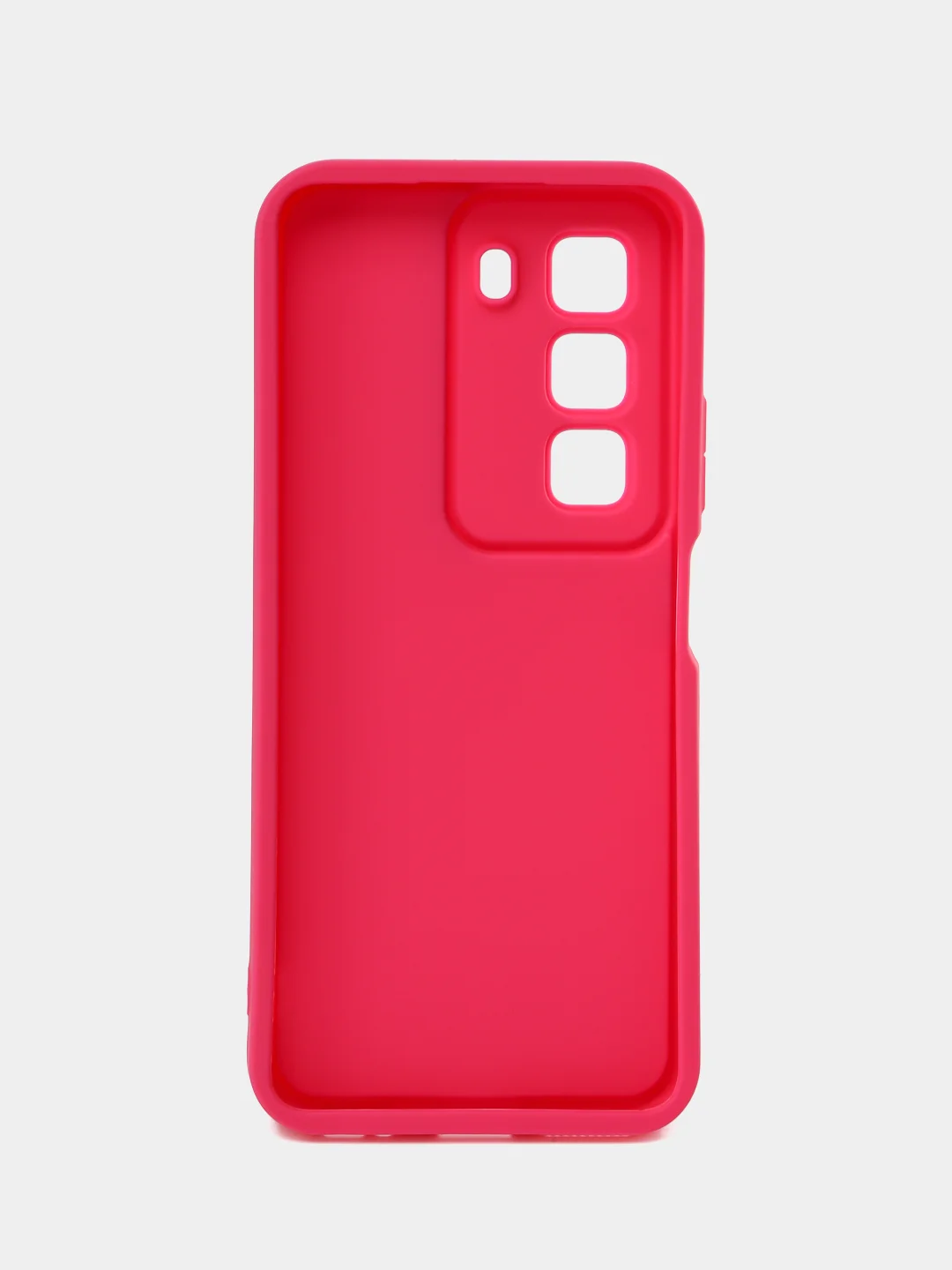 Фуксия чехол для Infinix HOT 50 4G (Инфиникс Хот 50 4 джи), противоударный, с бортиками