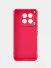 Фуксия чехол для Tecno Camon 30 (Техно камон 30), противоударный, с бортиками