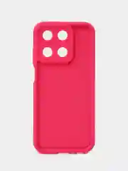 Фуксия чехол для  Realme 11 4G (Реалми 11 4 джи), противоударный, с бортиками