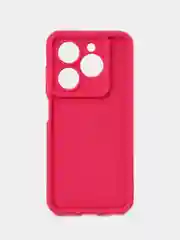 Фуксия чехол Tecno Spark 20C, Spark 20, Spark Go 2024, Hot 40i (Спарк 20), противоударный