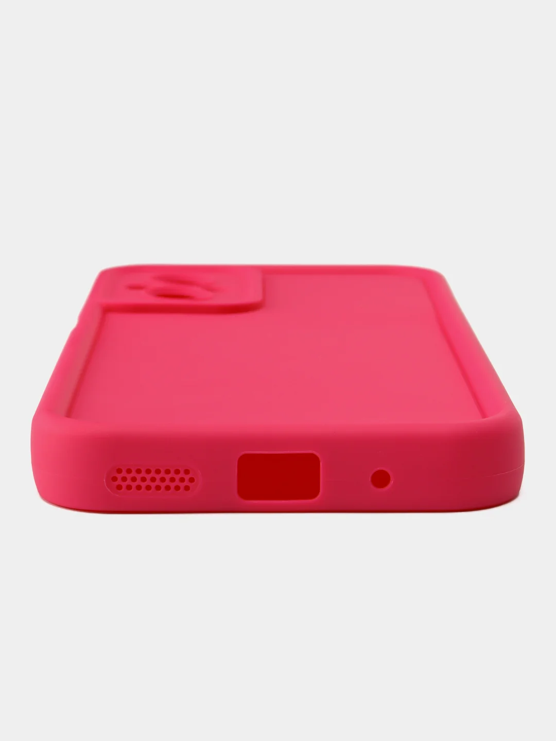 Фуксия чехол для Xiaomi Poco M4 5G / Poco M5, Поко М4 5джи, противоударный, с бортиками