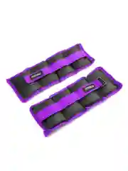 Фиолетовый утяжелители нейлоновые ProRun 2 кг х 2 шт