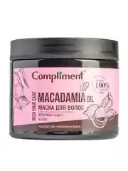 Compliment Rich Hair Care Маска для волос Интенсивная защита и блеск MACADAMIA OIL, 400мл
