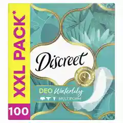 Женские ежедневные прокладки Discreet Multiform "Водная лилия", 100 штук