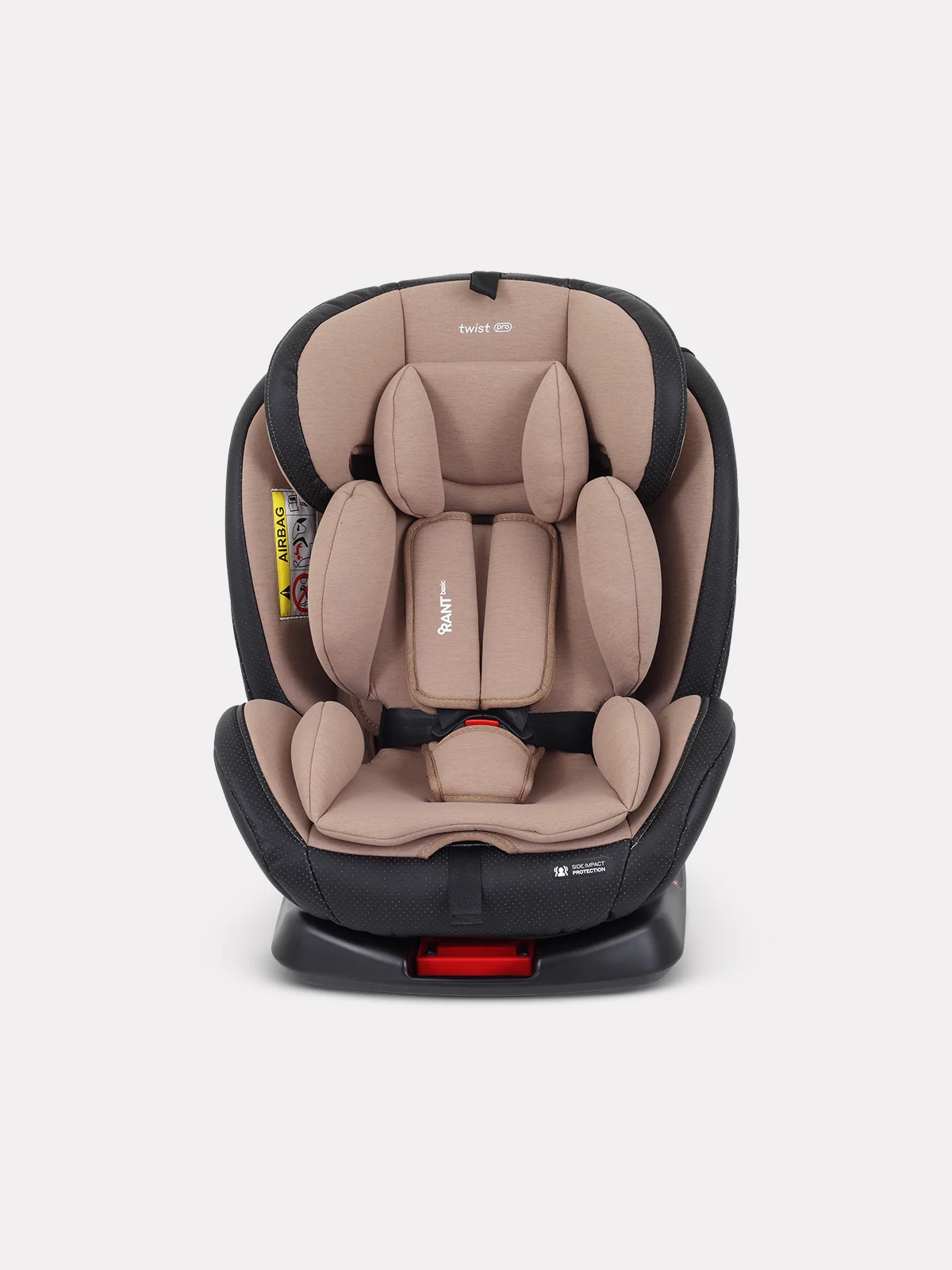 Бежевый автокресло RANT Twist pro isofix группа 0+-1-2-3 (0-36 кг)