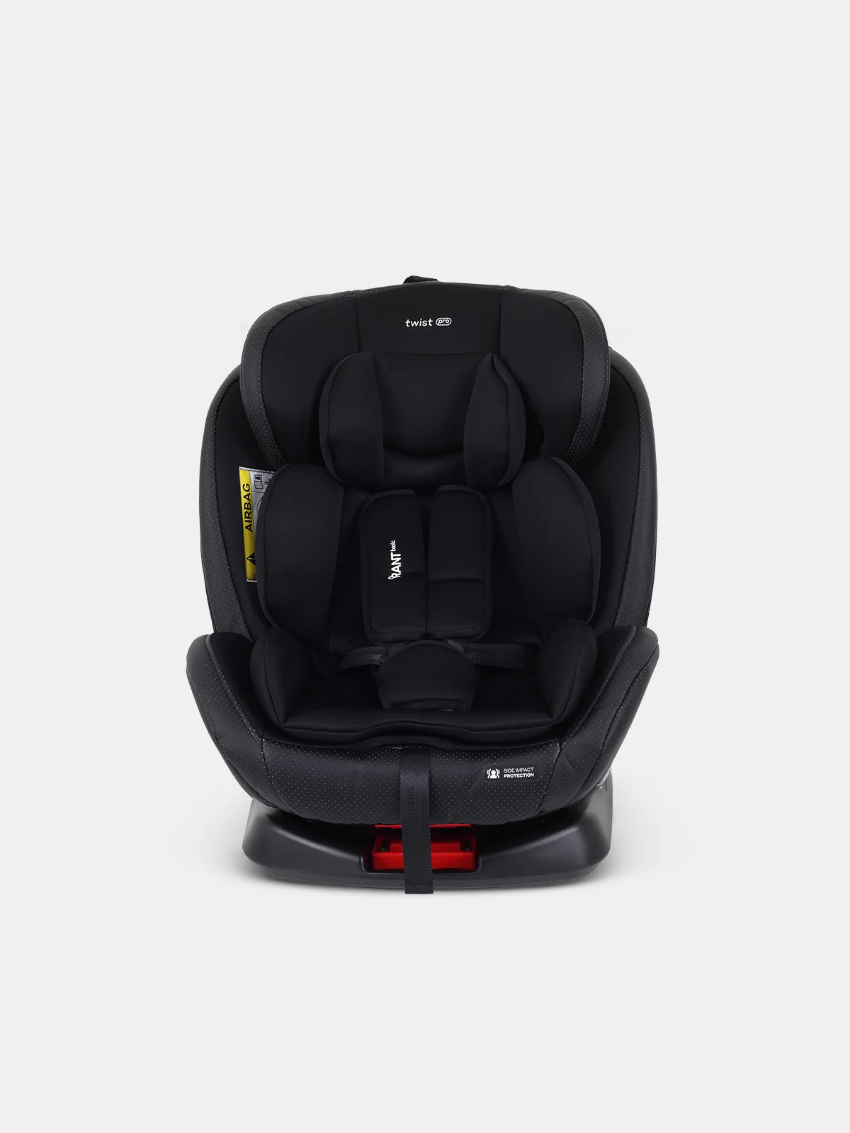 Черный автокресло RANT Twist pro isofix группа 0+-1-2-3 (0-36 кг)