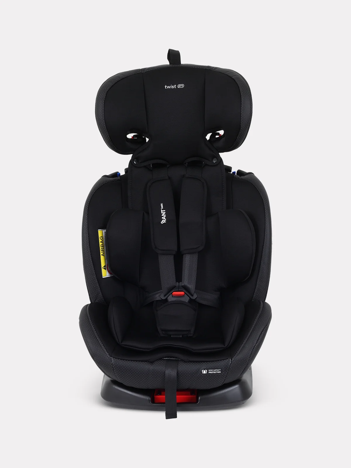 Черный автокресло RANT Twist pro isofix группа 0+-1-2-3 (0-36 кг)
