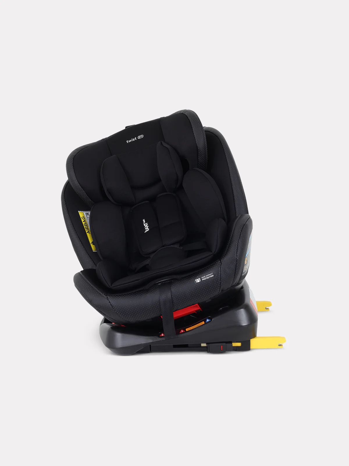 Черный автокресло RANT Twist pro isofix группа 0+-1-2-3 (0-36 кг)
