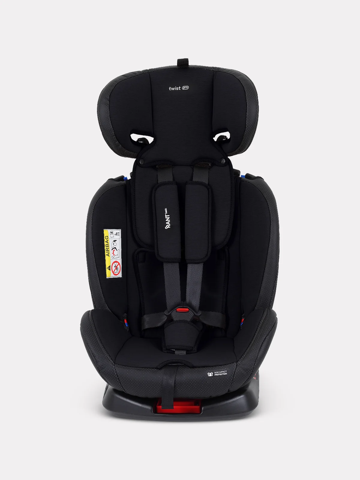 Черный автокресло RANT Twist pro isofix группа 0+-1-2-3 (0-36 кг)