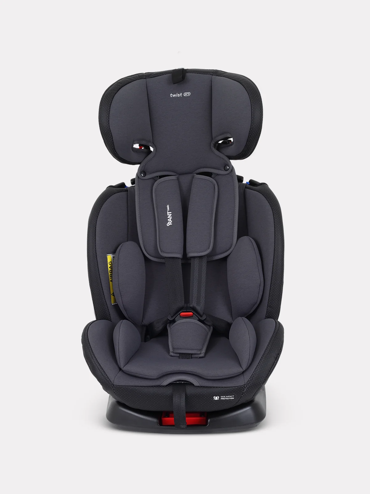 Серый автокресло RANT Twist pro isofix группа 0+-1-2-3 (0-36 кг)