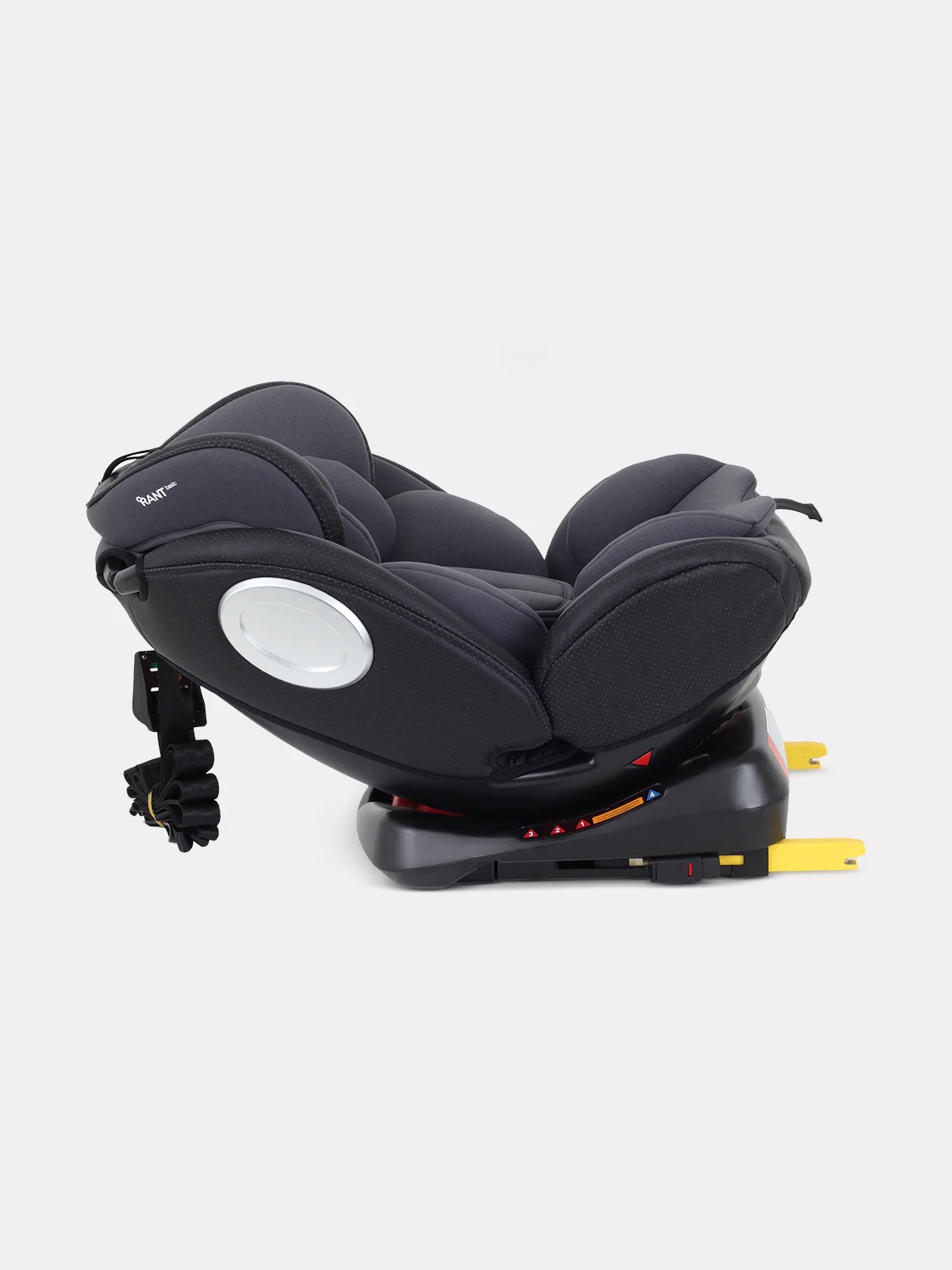 Серый автокресло RANT Twist pro isofix группа 0+-1-2-3 (0-36 кг)