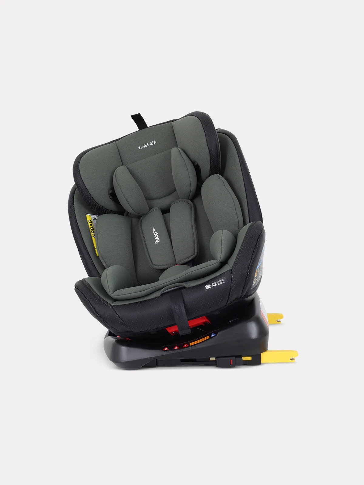 Зеленый автокресло RANT Twist pro isofix группа 0+-1-2-3 (0-36 кг)