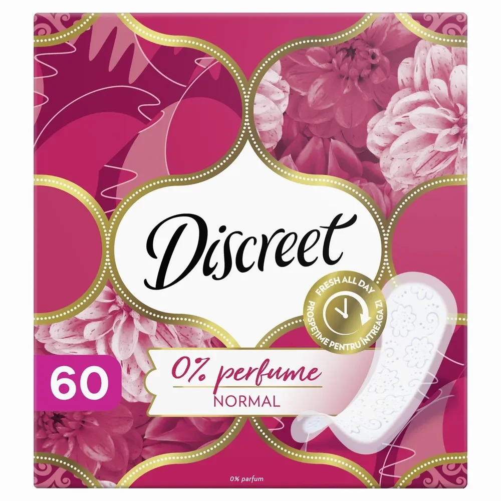 Женские ежедневные прокладки Discreet Normal, 60 штук