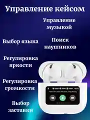 Наушники A12Pro беспроводные, с экраном