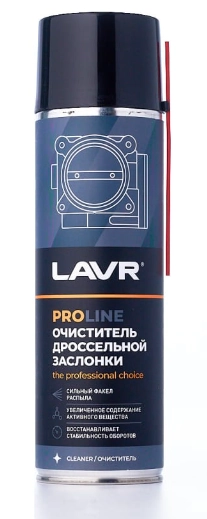 Очиститель дроссельной заслонки LAVR SERVICE , 650 мл, Ln3519