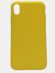Чехол желтый без логотипа для iphone a xr/ xs/x