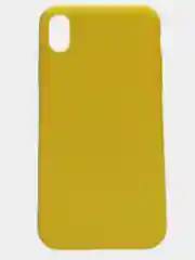 Чехол желтый без логотипа для iphone a xr/ xs/x