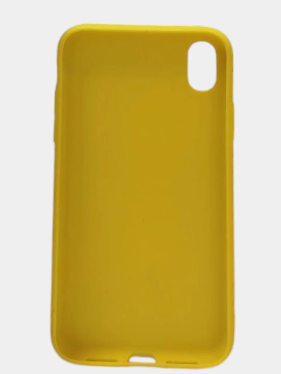 Чехол желтый без логотипа для iphone a xr/ xs/x
