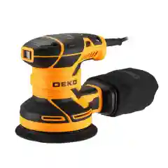 Шлифмашина эксцентриковая сетевая DEKO DKG400-125
