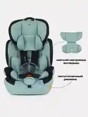 Зеленый автокресло MOWBaby Runner, группа 1-2-3, 9-36 кг