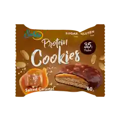 Печенье Solvie "Protein cookies" протеиновое арахис и соленая карамель, 35% белка, 60г