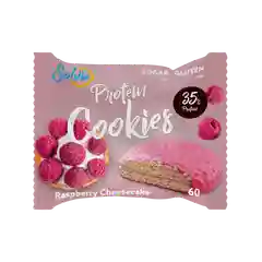 Печенье Solvie "Protein cookies" протеиновое "Малиновый чизкейк", 35% белка, 60г