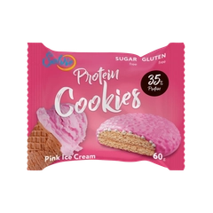 Печенье Solvie "Protein cookies" протеиновое "Розовое мороженое"