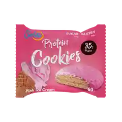 Печенье Solvie "Protein cookies" протеиновое "Розовое мороженое"