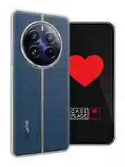 Прозрачный чехол на Realme 12 Pro / Реалми 12 Про прозрачный, с рисунком