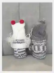 Серый металлик елочная игрушка новогодняя, ёлочное украшение, подвеска, деревянная игрушка 2 шт