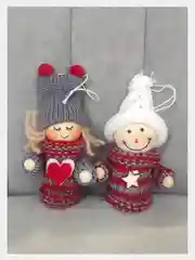 Бордовый елочная игрушка новогодняя, ёлочное украшение, подвеска, деревянная игрушка 2 шт