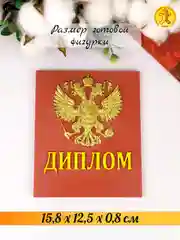 Силиконовая форма "Диплом" для шоколада