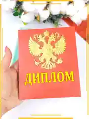 Силиконовая форма "Диплом" для шоколада