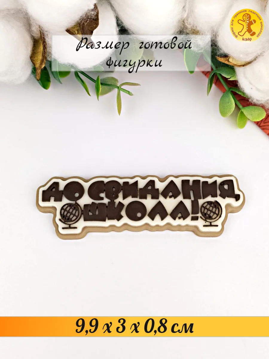 Силиконовая форма "До свидания школа!"