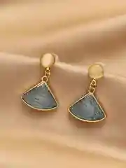 Серьги женские с геометрическими подвесками /серьги- гвоздики